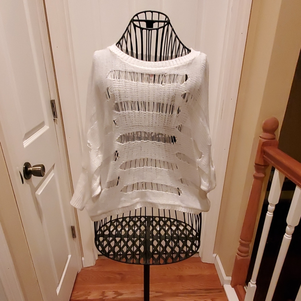White sweater